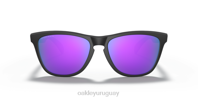 Oakley pieles de rana (ajuste de puente bajo) XT4H815 gafas lentes prizm violeta, montura negro mate