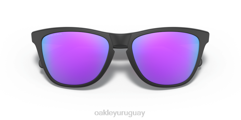 Oakley pieles de rana (ajuste de puente bajo) XT4H815 gafas lentes prizm violeta, montura negro mate