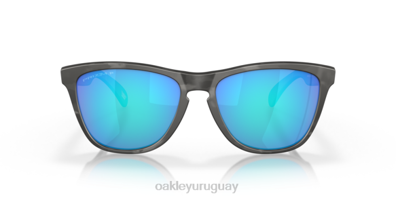 Oakley pieles de rana (ajuste de puente bajo) XT4H821 gafas lentes polarizadas prizm sapphire, montura carey negro mate