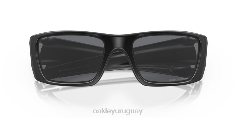 Oakley pila de combustible XT4H359 gafas lentes polarizadas grises, montura negra mate