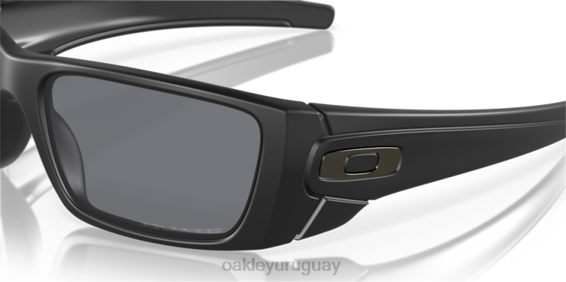 Oakley pila de combustible XT4H359 gafas lentes polarizadas grises, montura negra mate