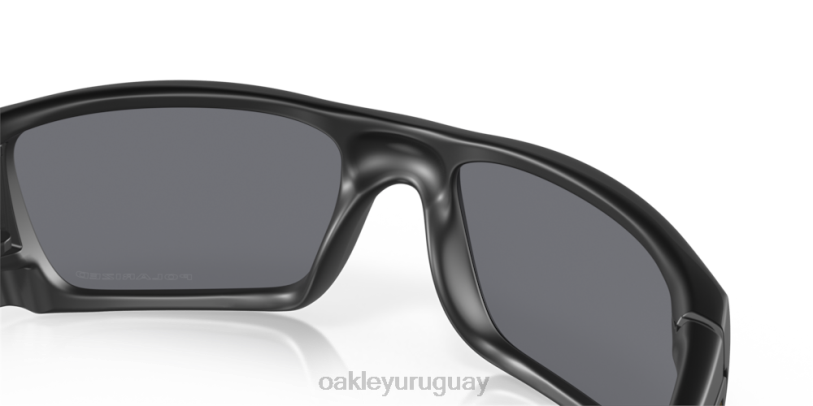 Oakley pila de combustible XT4H359 gafas lentes polarizadas grises, montura negra mate