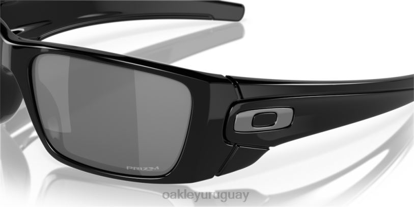 Oakley pila de combustible XT4H361 gafas lentes prizm negras, montura negra pulida