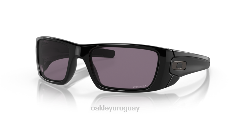 Oakley pila de combustible XT4H362 gafas lentes gris prizm, montura negra pulida
