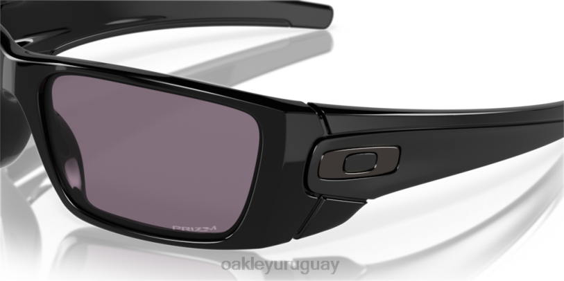 Oakley pila de combustible XT4H362 gafas lentes gris prizm, montura negra pulida