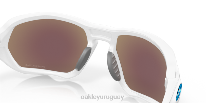 Oakley plasma XT4H265 gafas lentes prizm zafiro, montura blanca mate
