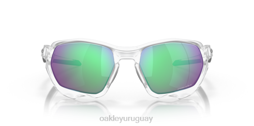 Oakley plasma XT4H267 gafas Lentes prizm road jade, montura transparente mate