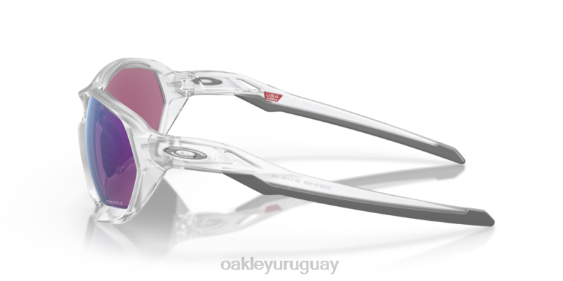 Oakley plasma XT4H267 gafas Lentes prizm road jade, montura transparente mate