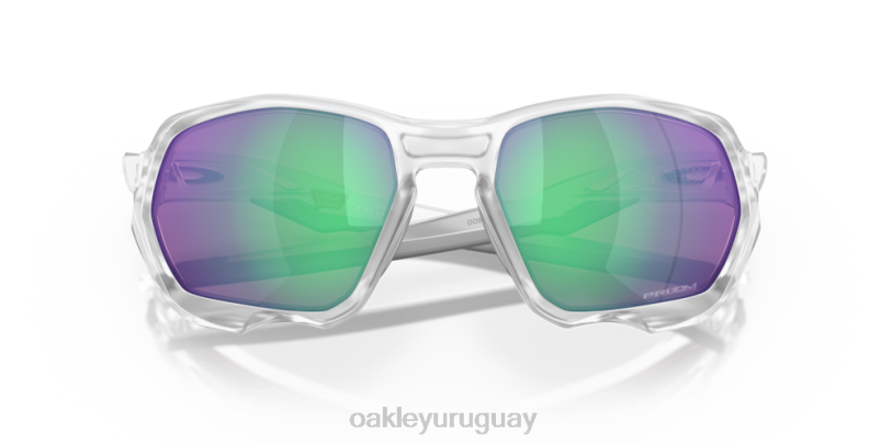 Oakley plasma XT4H267 gafas Lentes prizm road jade, montura transparente mate