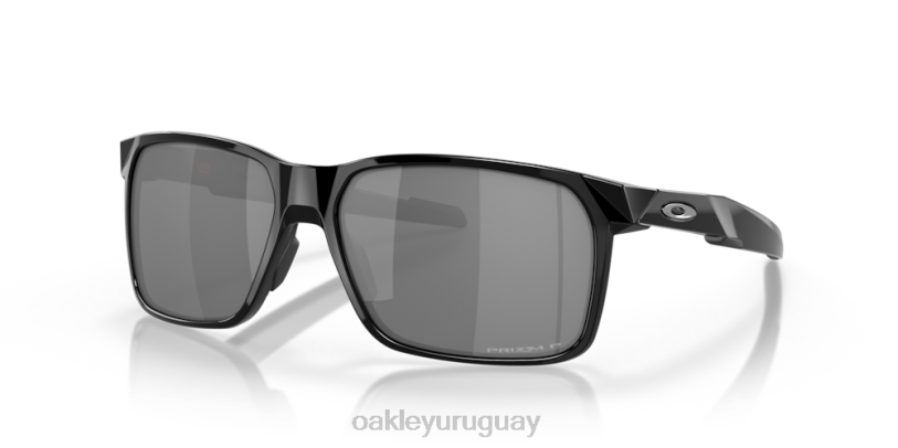 Oakley portal x XT4H339 gafas lentes prizm polarizadas negras, montura negra pulida