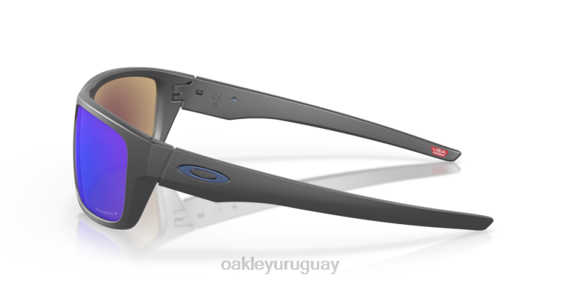 Oakley punto de entrega XT4H500 gafas lentes polarizadas prizm sapphire, montura gris oscuro mate