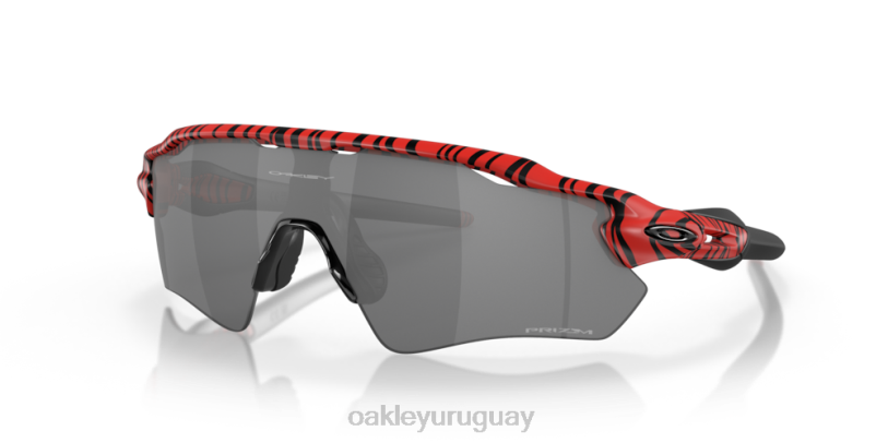 Oakley radar ev camino tigre rojo XT4H190 gafas lentes prizm negras, montura tigre roja