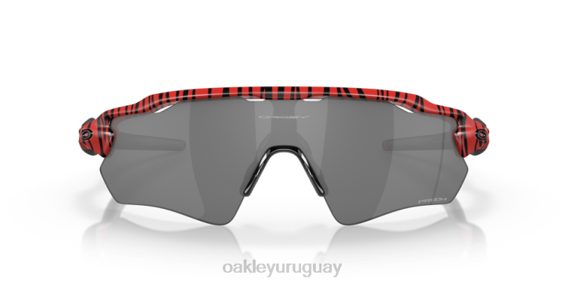 Oakley radar ev camino tigre rojo XT4H190 gafas lentes prizm negras, montura tigre roja