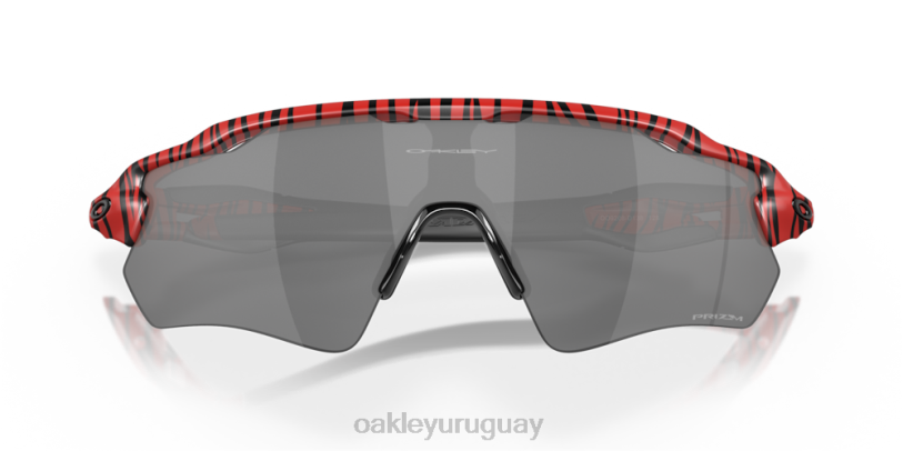 Oakley radar ev camino tigre rojo XT4H190 gafas lentes prizm negras, montura tigre roja