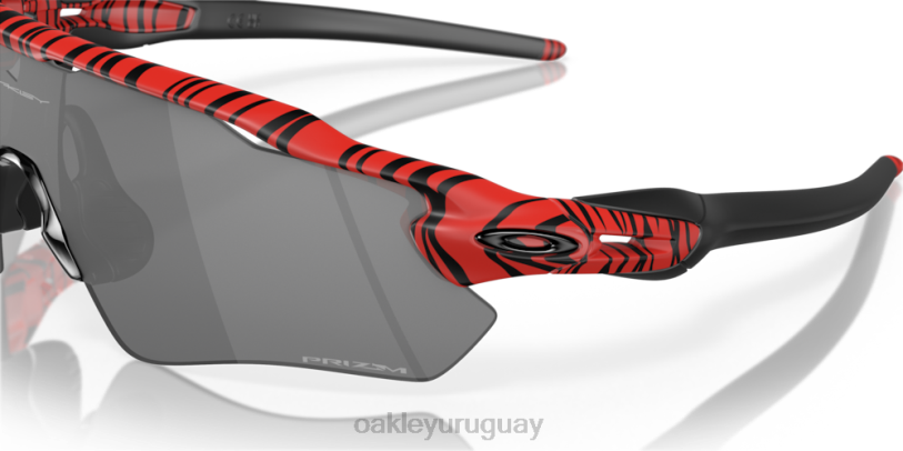 Oakley radar ev camino tigre rojo XT4H190 gafas lentes prizm negras, montura tigre roja