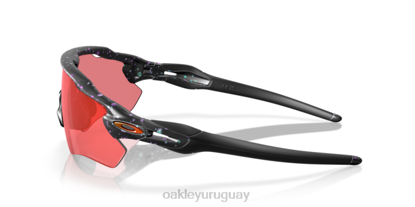 Oakley radar ev ruta ascender colección XT4H725 gafas Lentes prizm trail torch, montura con salpicaduras de color verde mate y morado