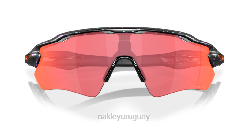 Oakley radar ev ruta ascender colección XT4H725 gafas Lentes prizm trail torch, montura con salpicaduras de color verde mate y morado
