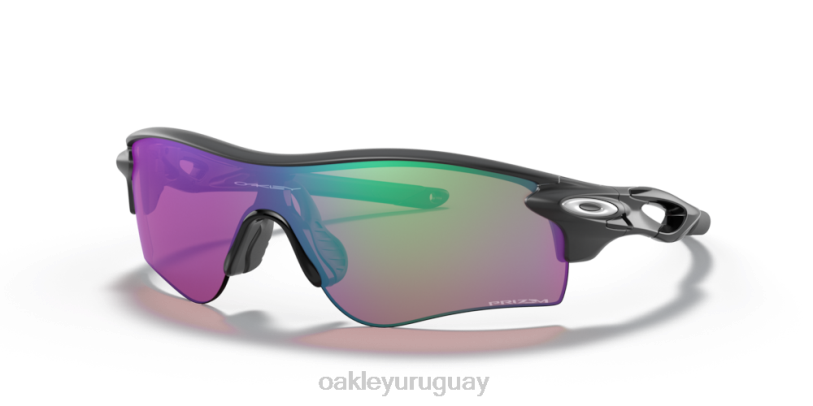 Oakley ruta de bloqueo de radar (ajuste de puente bajo) XT4H703 gafas Lentes prizm golf, montura negra mate.