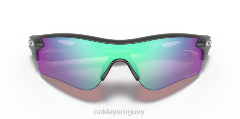 Oakley ruta de bloqueo de radar (ajuste de puente bajo) XT4H703 gafas Lentes prizm golf, montura negra mate.
