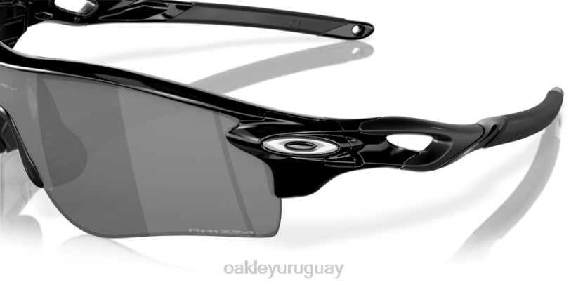 Oakley ruta de bloqueo de radar (ajuste de puente bajo) XT4H705 gafas lentes prizm negras, montura negra pulida