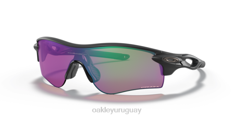 Oakley ruta de bloqueo de radar (ajuste de puente bajo) XT4H714 gafas Lentes prizm road jade, montura negra mate