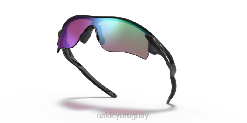 Oakley ruta de bloqueo de radar (ajuste de puente bajo) XT4H714 gafas Lentes prizm road jade, montura negra mate