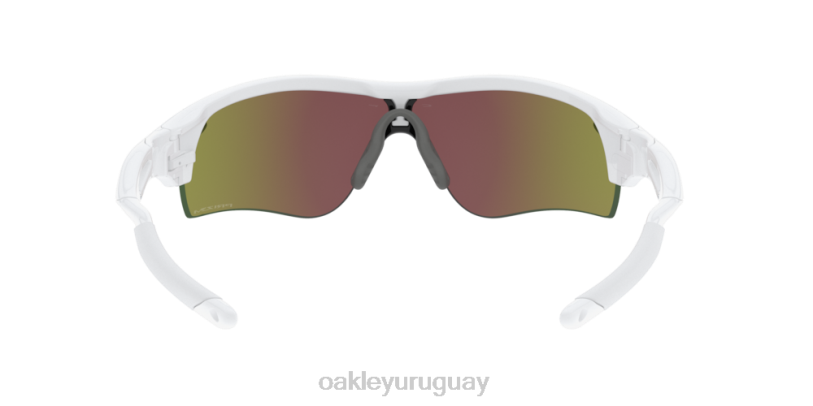 Oakley ruta de bloqueo de radar (ajuste de puente bajo) XT4H716 gafas Lentes Prizm de zafiro, montura blanca.