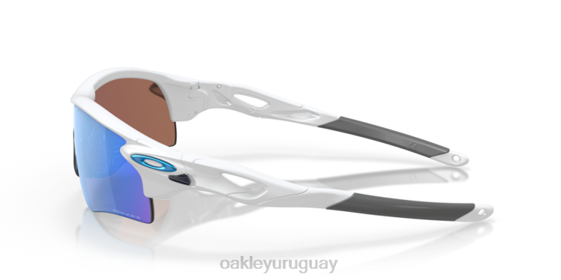 Oakley ruta de bloqueo de radar (ajuste de puente bajo) XT4H719 gafas Lentes prizm polarizadas deep water, montura blanca mate