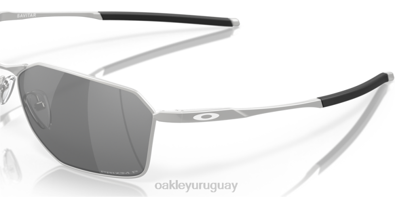 Oakley savitar XT4H541 gafas lentes prizm polarizadas negras, montura cromada satinada