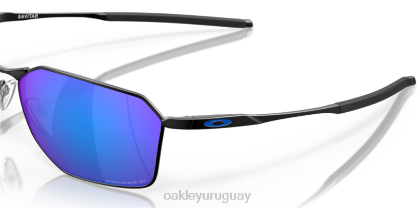 Oakley savitar XT4H542 gafas lentes polarizadas prizm sapphire, montura negra satinada