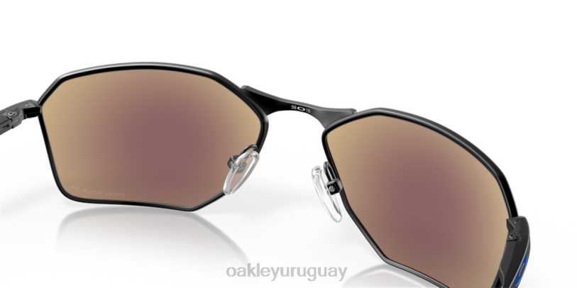 Oakley savitar XT4H542 gafas lentes polarizadas prizm sapphire, montura negra satinada