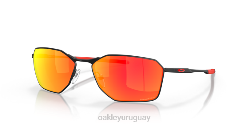 Oakley savitar XT4H543 gafas Lentes Prizm Ruby, montura negra satinada.