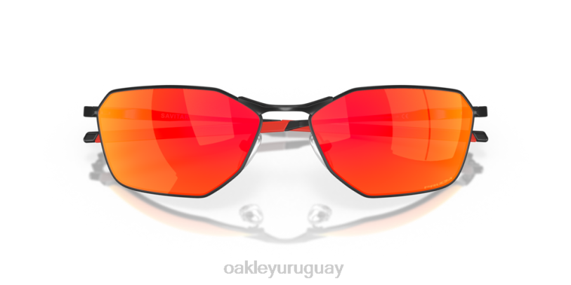 Oakley savitar XT4H543 gafas Lentes Prizm Ruby, montura negra satinada.