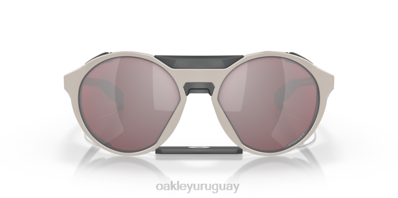 Oakley serie de firmas clifden rancio sandbech XT4H955 gafas Lentes Prizm Snow Black Iridium, montura gris cálido.