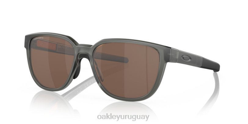 Oakley solenoide XT4H832 gafas Lentes Prizm de tungsteno, montura gris humo mate.