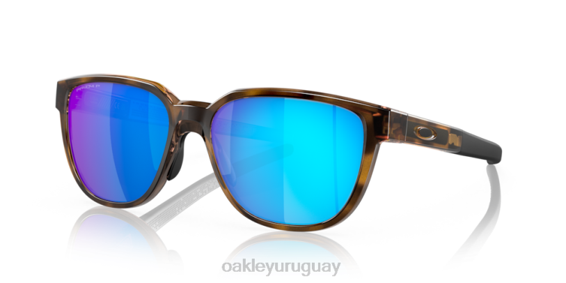 Oakley solenoide XT4H833 gafas lentes polarizadas prizm sapphire, montura carey marrón