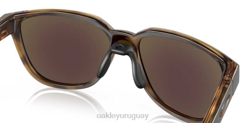 Oakley solenoide XT4H833 gafas lentes polarizadas prizm sapphire, montura carey marrón