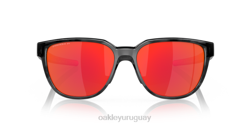 Oakley solenoide XT4H834 gafas Lentes polarizadas Prizm Ruby, montura carey negra.
