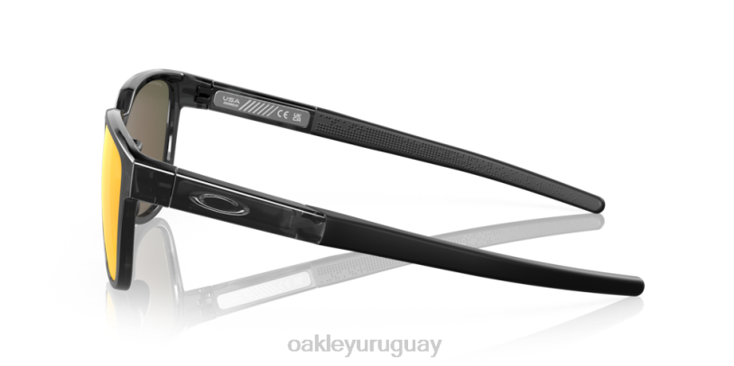 Oakley solenoide XT4H834 gafas Lentes polarizadas Prizm Ruby, montura carey negra.