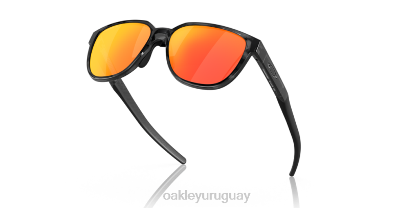 Oakley solenoide XT4H834 gafas Lentes polarizadas Prizm Ruby, montura carey negra.