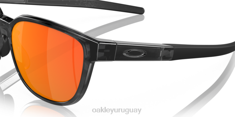Oakley solenoide XT4H834 gafas Lentes polarizadas Prizm Ruby, montura carey negra.
