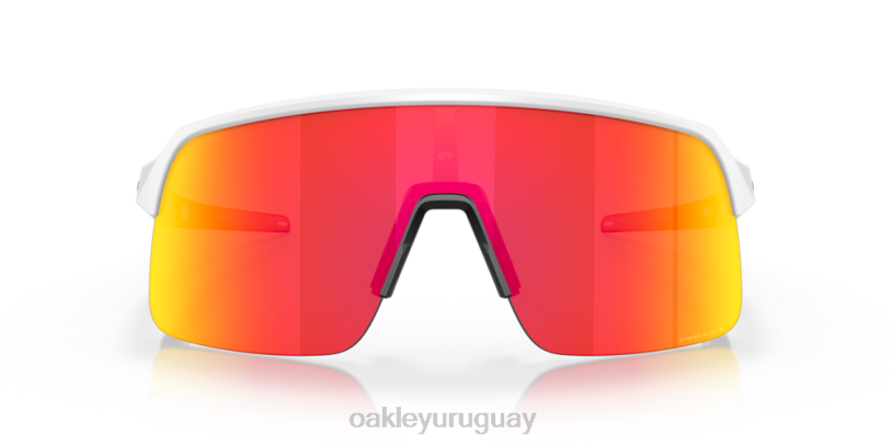Oakley sutro lite XT4H228 gafas Lentes prizm ruby, montura blanco mate.