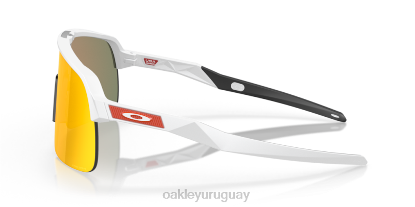 Oakley sutro lite XT4H228 gafas Lentes prizm ruby, montura blanco mate.