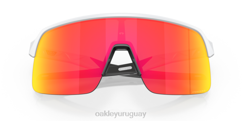 Oakley sutro lite XT4H228 gafas Lentes prizm ruby, montura blanco mate.