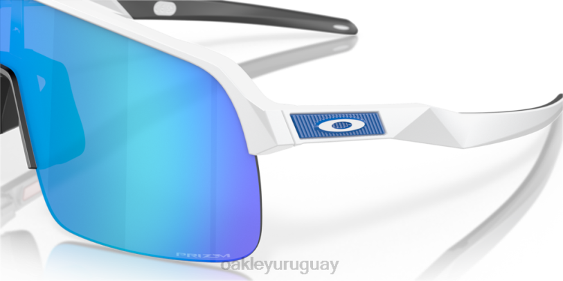 Oakley sutro lite XT4H229 gafas lentes prizm zafiro, montura blanca mate