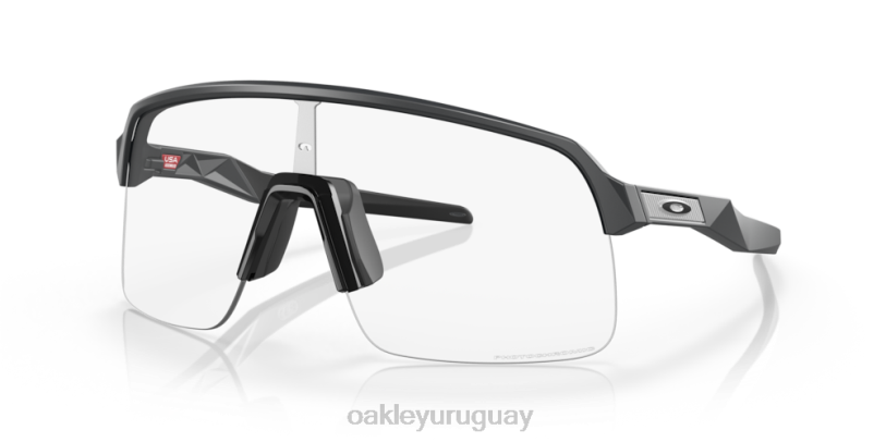 Oakley sutro lite XT4H230 gafas Lentes fotocromáticas de iridio de transparente a negro, montura de carbono mate