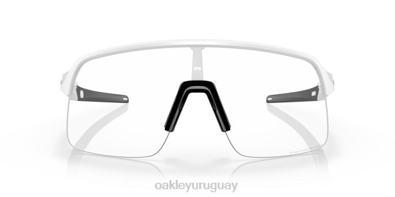 Oakley sutro lite XT4H231 gafas Lentes fotocromáticas de iridio de transparente a negro, montura blanca mate