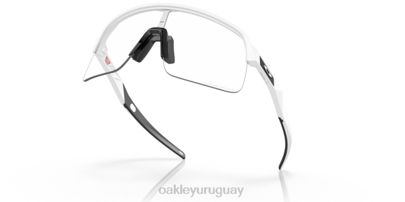 Oakley sutro lite XT4H231 gafas Lentes fotocromáticas de iridio de transparente a negro, montura blanca mate