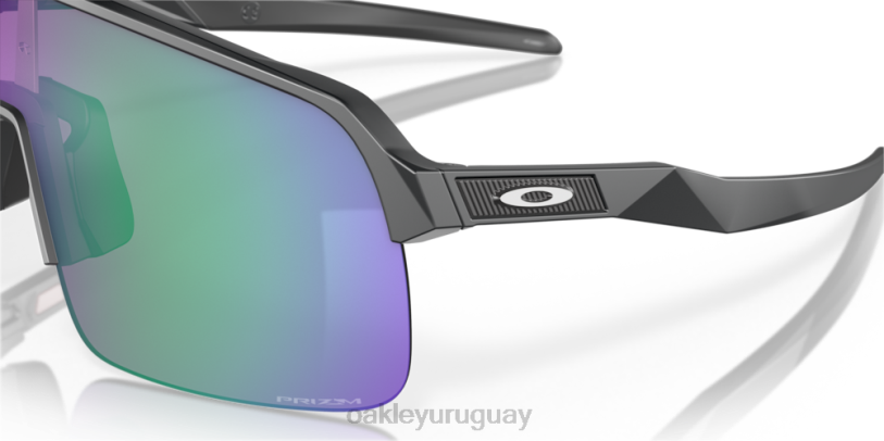 Oakley sutro lite (ajuste de puente bajo) XT4H448 gafas lentes prizm jade, montura de carbono mate