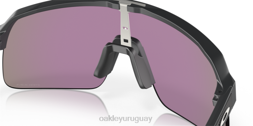 Oakley sutro lite (ajuste de puente bajo) XT4H448 gafas lentes prizm jade, montura de carbono mate